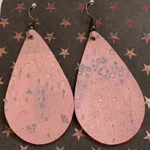 Handmade Blush Earring
